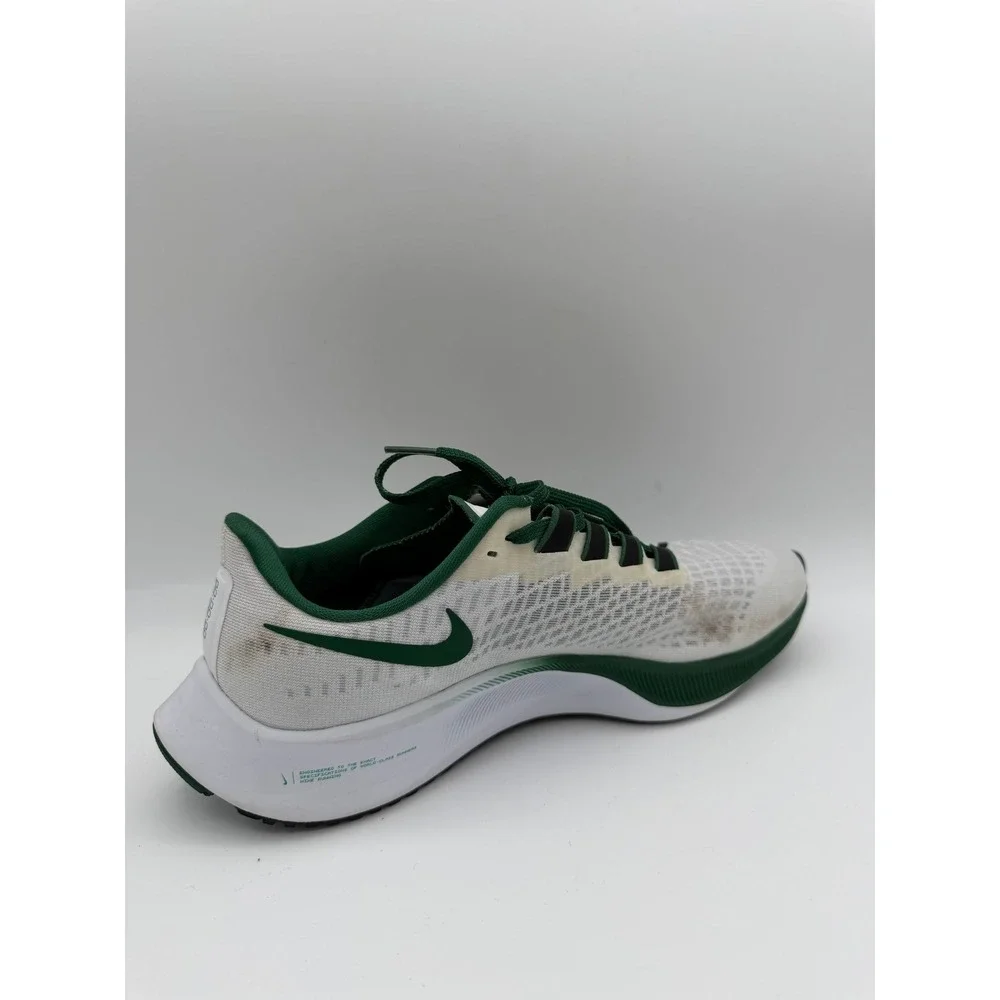 Nike Air Zoom Pegasus 37 New York Jets White Green Running Shoes CZ5453-100 8.5